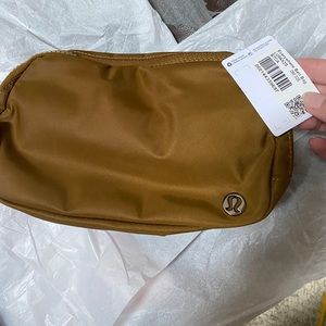 NEW lululemon burnt caramel belt bag